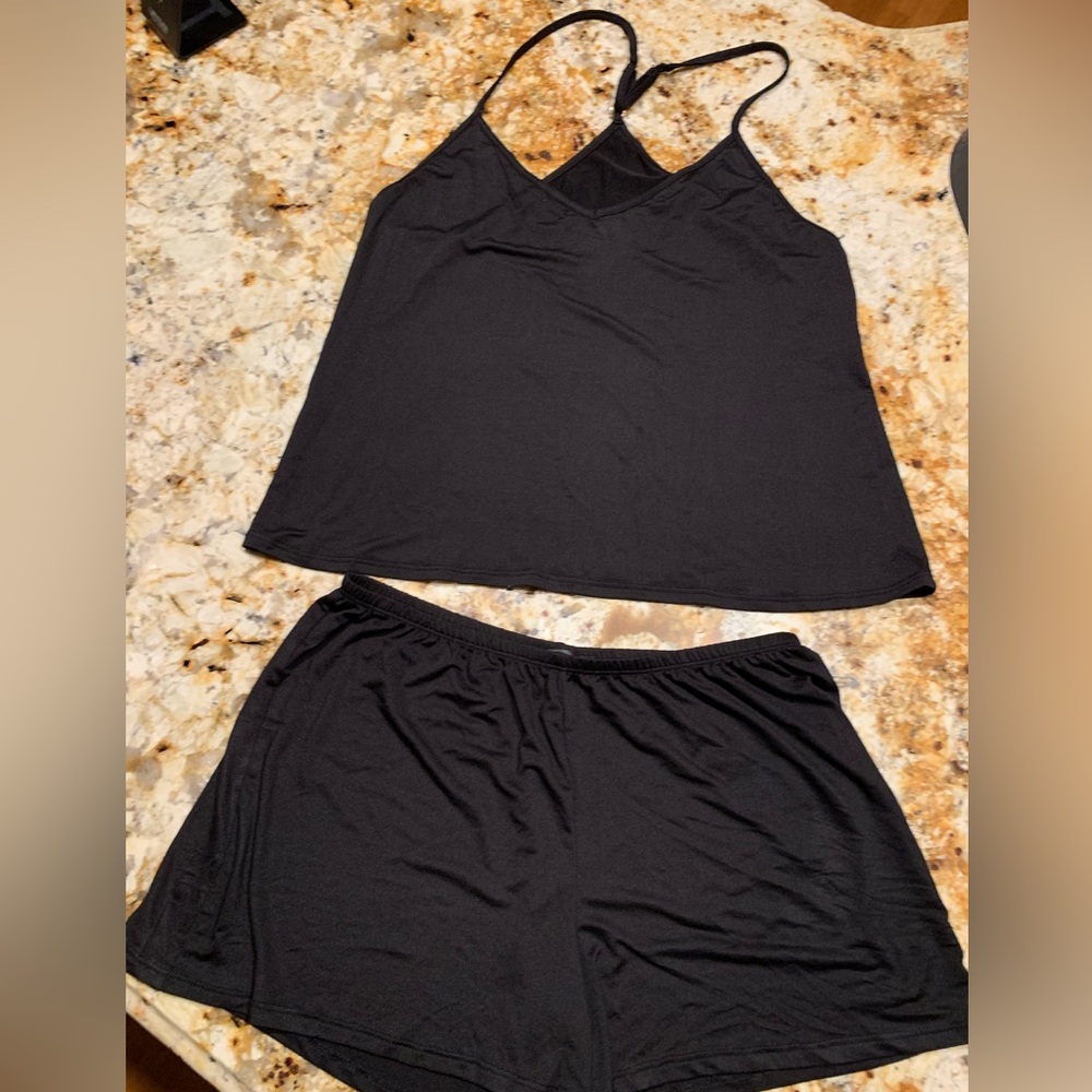 Elegant Black Women's Pajama Set